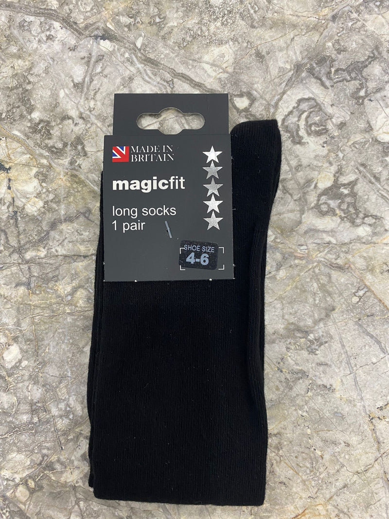Magic Fit Black Sock