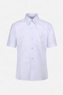 2 Pack Short Sleeve Slim Fit Easy Iron School Shirts