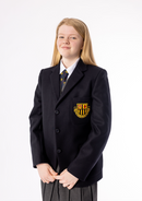 Girls Model Blazer - Navy