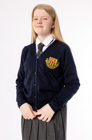 Girls Model Cardigan - Navy