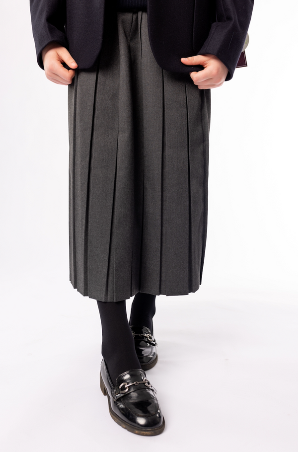 Girls Model Grey Pleated Skirt -(this skirt is used in many other schools)