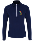 TLC Preschool STAFF 1/4 ZIP Lightweight (FEMALE FIT)
