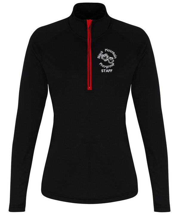 Blackmountain PLAYGROUP STAFF 1/4 ZIP (FEMALE FIT)