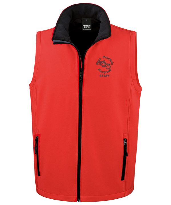 Blackmountain PLAYGROUP STAFF Softshell Gillet(MALE FIT)