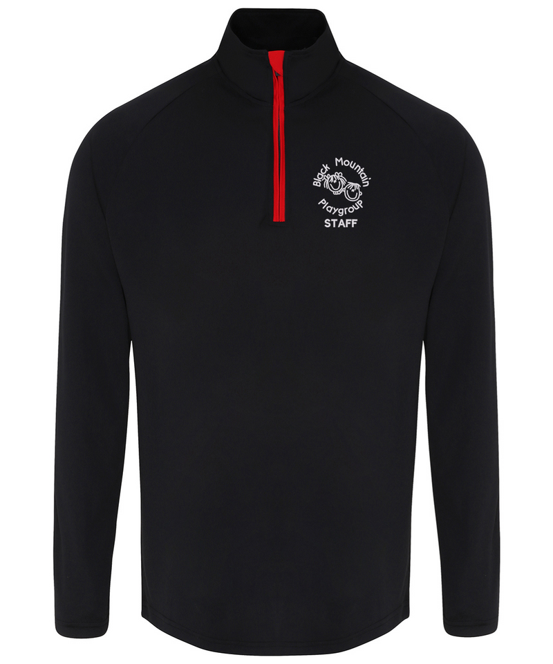 Blackmountain PLAYGROUP STAFF 1/4 ZIP(MALE FIT)