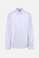 2 Pack Long Sleeve Slim Fit Easy Iron School Shirts